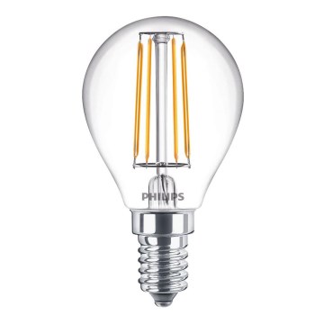 LED Stmievateľná žiarovka VINTAGE Philips P45 E14/4,5W/230V 4000K