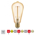 LED Stmievateľná žiarovka VINTAGE ST64 E27/4W/230V 2200K - STEPDIMMING - Eglo 12863