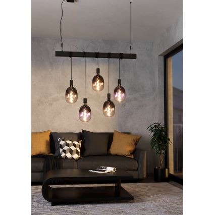 LED stmievateľná žiarovka VINTAGE T120 E27/4W/230V 1800K dymová - Eglo 110227