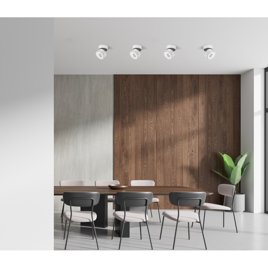 LED Stmievateľné bodové svietidlo LAHTI LED/13,5W/230V 3000K CRI 90 biela