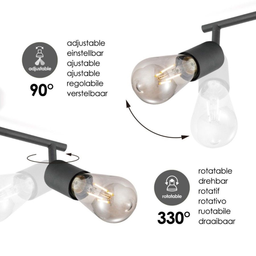 LED Stmievateľné bodové svietidlo MELLO 2xE27/4W/230V