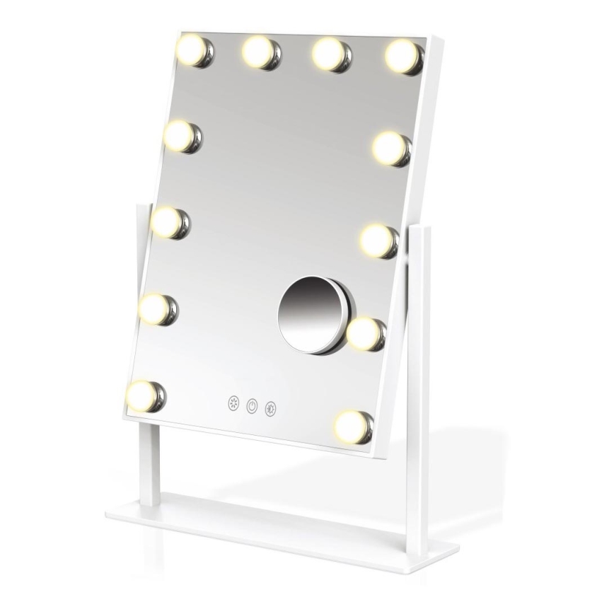 LED Stmievateľné kosmetické zrkadielko MUST HAVE LED/12W/230V
