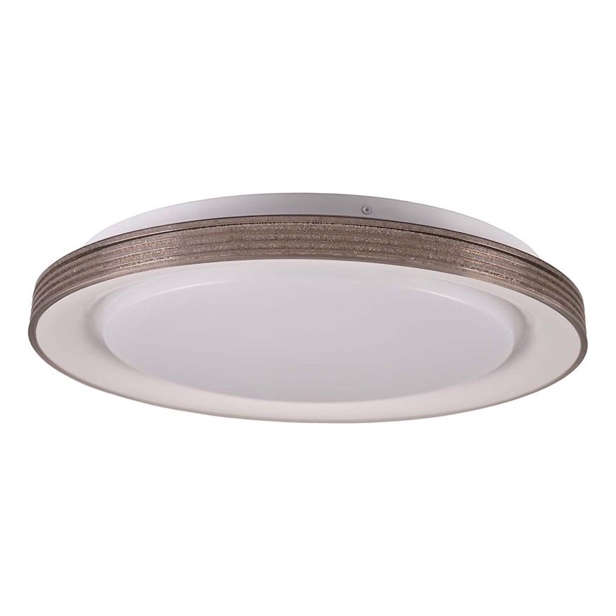 LED Stmievateľné kúpeľňové stropné svietidlo GRAŻYNA LED/48W/230V 3000-6000K pr. 41 cm IP44 šedá + diaľkové ovládanie