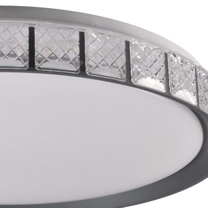 LED Stmievateľné kúpeľňové stropné svietidlo NINA LED/72W/230V pr. 49 cm 3000-6000K IP44 + diaľkové ovládanie