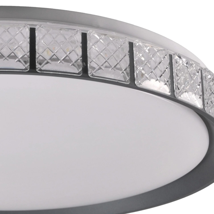 LED Stmievateľné kúpeľňové stropné svietidlo NINA LED/72W/230V pr. 49 cm 3000-6000K IP44 + diaľkové ovládanie