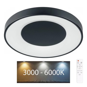 LED Stmievateľné kúpeľňové stropné svietidlo WITOLD LED/72W/230V pr. 48 cm 3000-6000K IP44 + diaľkové ovládanie