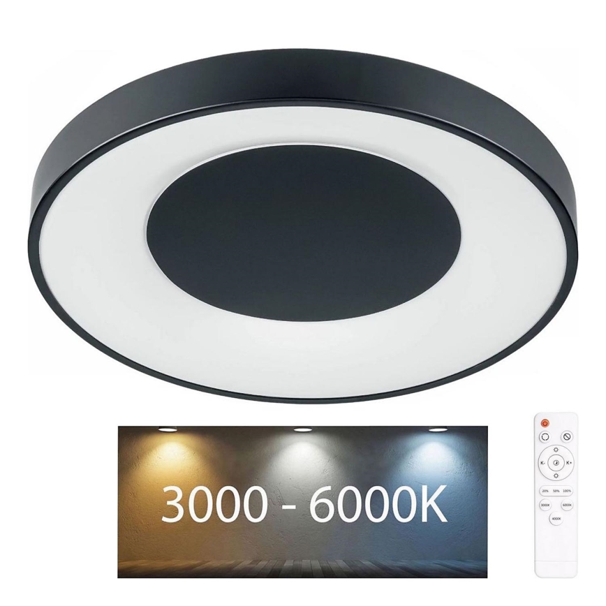 LED Stmievateľné kúpeľňové stropné svietidlo WITOLD LED/72W/230V pr. 48 cm 3000-6000K IP44 + diaľkové ovládanie