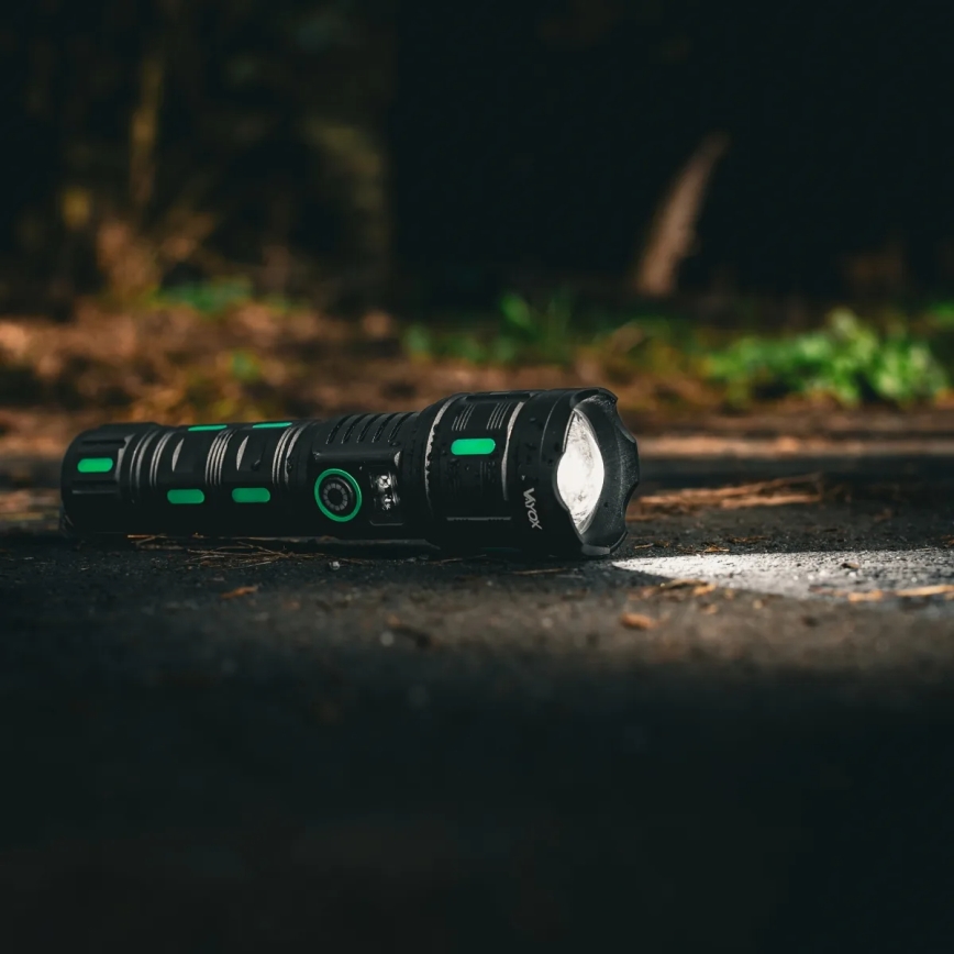 LED stmievateľná nabíjateľná svietilka s funkciou powerbanky LED/20W/5V IP44 1200 lm 5000 mAh