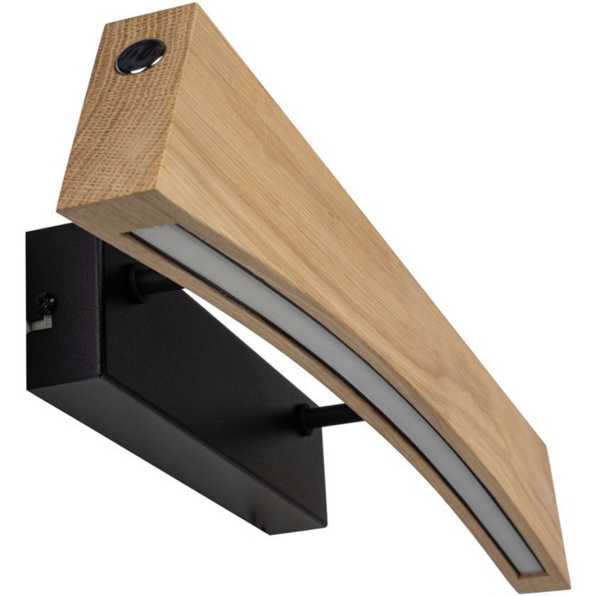 LED Stmievateľné nástenné svietidlo ZIAD LED/6,5W/230V dub