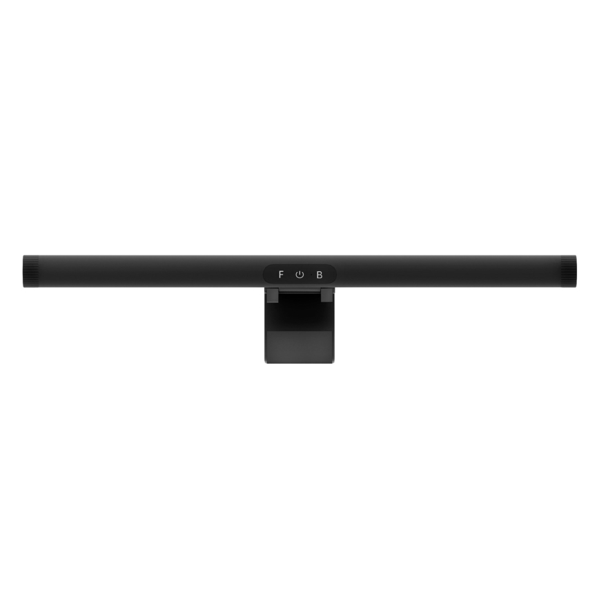LED Stmievateľné osvetlenie monitora LEVANO LED/5W/5V 3000-6000K čierna