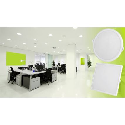 LED Stmievateľné podhľadové svietidlo ALGINE LED/12W/230V Wi-Fi Tuya hranatý