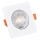 LED Stmievateľné podhľadové svietidlo KENT LED/3/5/7W/230V 3000/4000/6000K 9x9 cm biela