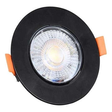 LED Stmievateľné podhľadové svietidlo ZITA LED/3/5/7W/230V 3000/4000/6000K pr. 9 cm čierna