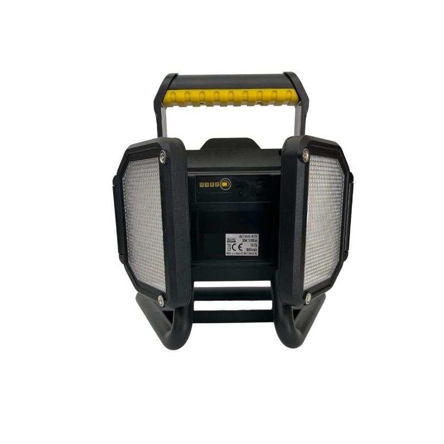 LED Stmievateľné pracovné svietidlo LED/50W/5V 12000 mAh IP54