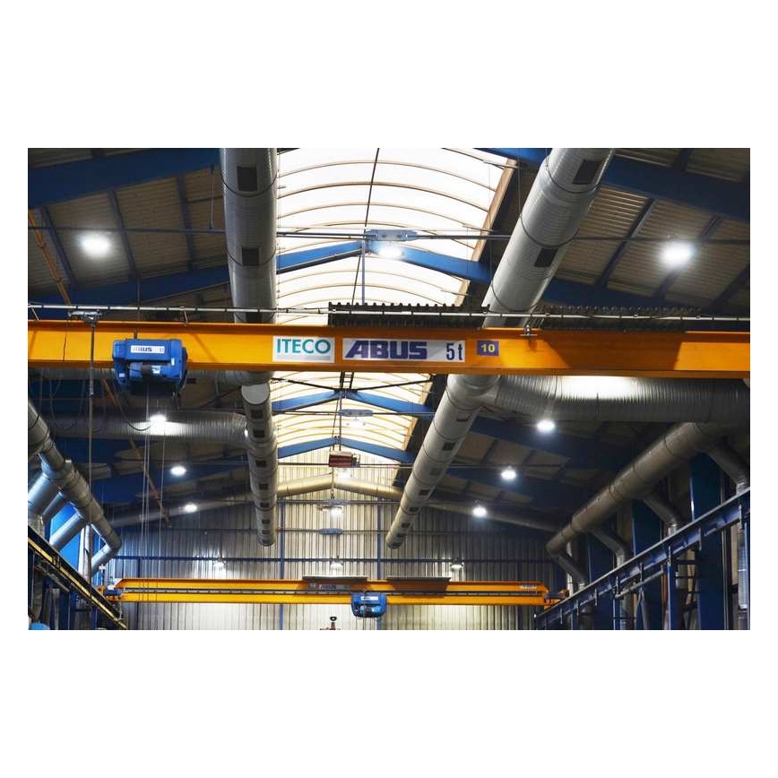 Stmievateľné LED priemyselné technické svietidlo GOLY PLUS HIGHBAY LED/100W/230V 4000K IP65 čierne