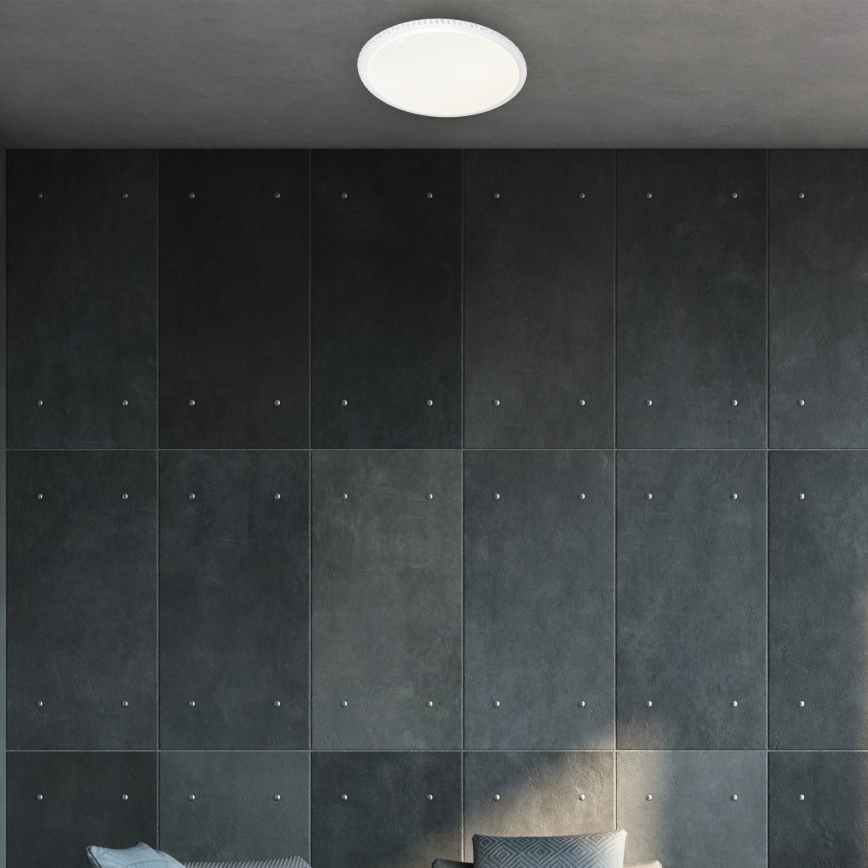 LED stmievateľné stropné svietidlo CRUZ s diaľkovým ovládačom LED/66W/230V 3300lm