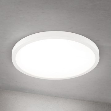 LED stmievateľné stropné svietidlo DISC LED/30W/230V 2700/3000/4000K s priemerom 40 cm biela