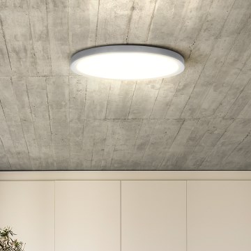 LED Stmievateľné stropné svietidlo ESTELA LED/36W/230V pr.30 cm biela + diaľkové ovládanie