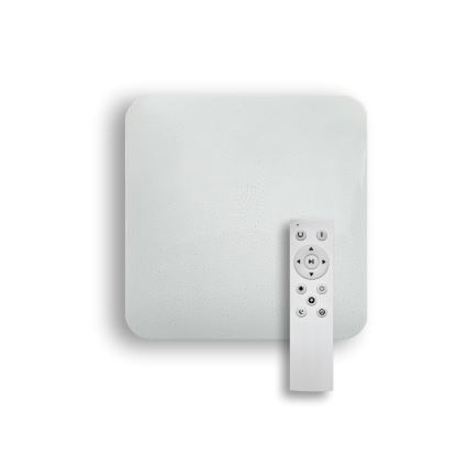 LED Stmievateľné stropné svietidlo FLORA LED/36W/230V 2700-6500K 43x43 cm + diaľkové ovládanie