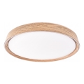 LED Stmievateľné stropné svietidlo ILVI LED/30W/230V 2700-6500K pr. 40 cm béžová + diaľkové ovládanie