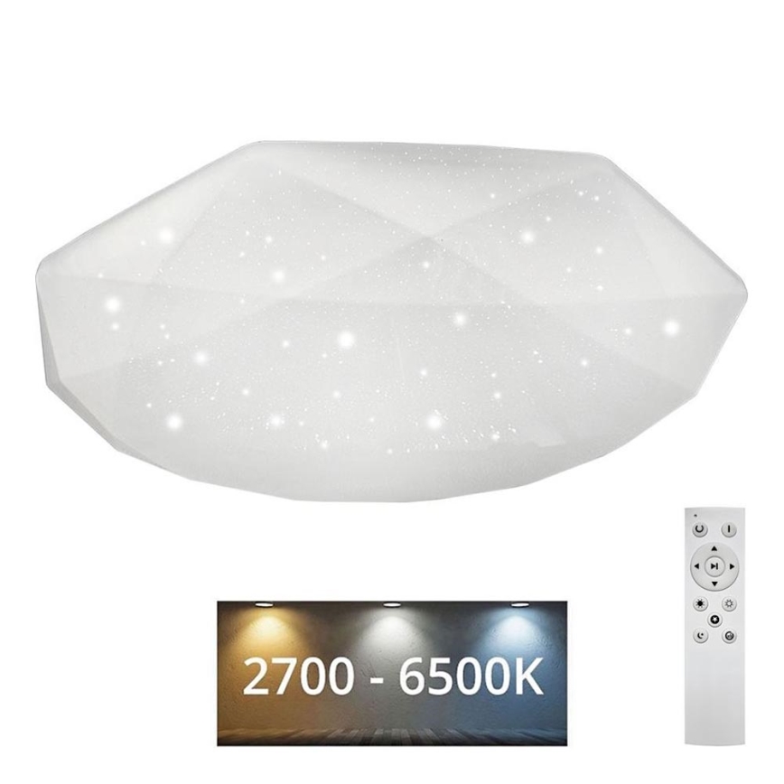 LED Stmievateľné stropné svietidlo INDUS LED/60W/230V 2700-6500K pr. 58 cm + diaľkové ovládanie