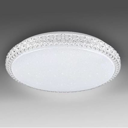 LED Stropné svietidlo IRINA LED/24W/230V s diaľkovým ovládačom