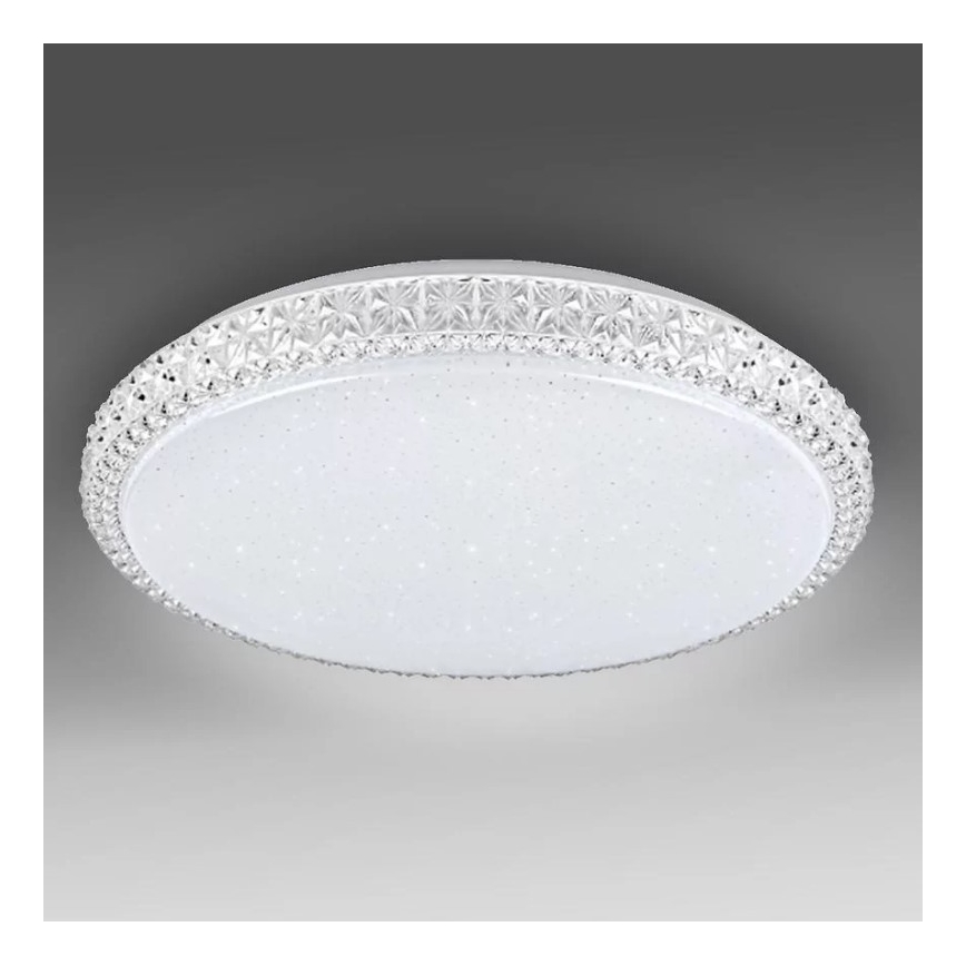 LED Stropné svietidlo IRINA LED/24W/230V s diaľkovým ovládačom