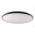 LED Stmievateľné stropné svietidlo KERN LED/80W/230V 3000-6000K pr. 80 cm čierna + diaľkové ovládanie