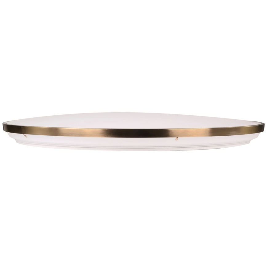 LED stmievateľné stropné svietidlo KERN LED/80W/230V 3000/4000/6000K priemer 80 cm zlaté + diaľkové ovládanie