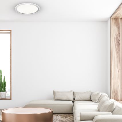 LED Stmievateľné stropné svietidlo LAYLA s diaľkovým ovládačom LED/66W/230V