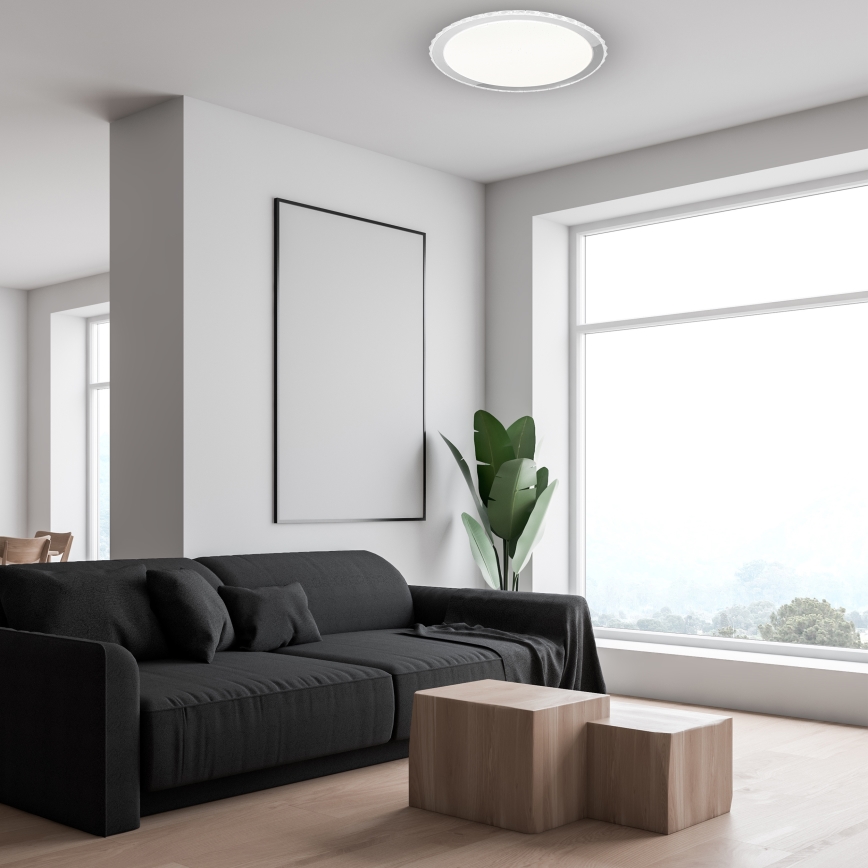 LED Stmievateľné stropné svietidlo LAYLA s diaľkovým ovládačom LED/66W/230V