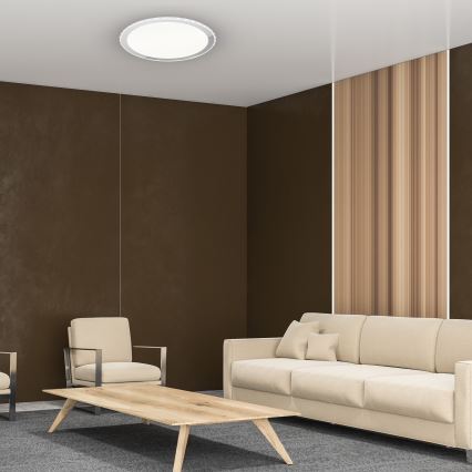 LED Stmievateľné stropné svietidlo LAYLA s diaľkovým ovládačom LED/66W/230V