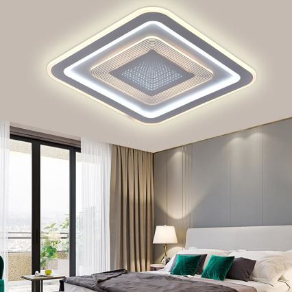 LED Stmievateľné stropné svietidlo LED/105W/230V 3000-6500K + diaľkové ovládanie