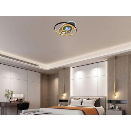 LED Stmievateľné stropné svietidlo LED/105W/230V 3000-6500K + diaľkové ovládanie