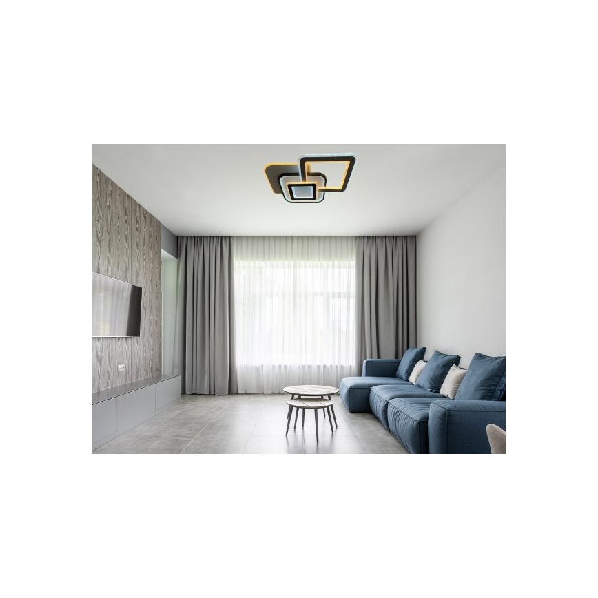 LED stmievateľné stropné svietidlo LED/105W/230V 3000-6500K + diaľkové ovládanie