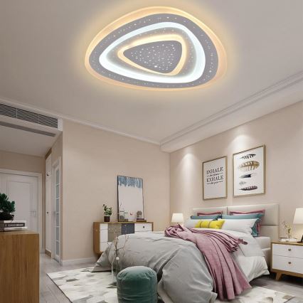 LED Stmievateľné stropné svietidlo LED/105W/230V 3000-6500K + diaľkové ovládanie