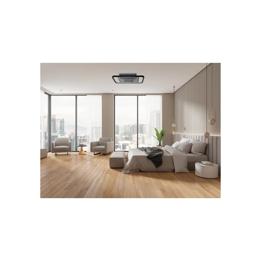 LED Stmievateľné stropné svietidlo LED/110W/230V 3000-6500K biela + diaľkové ovládanie