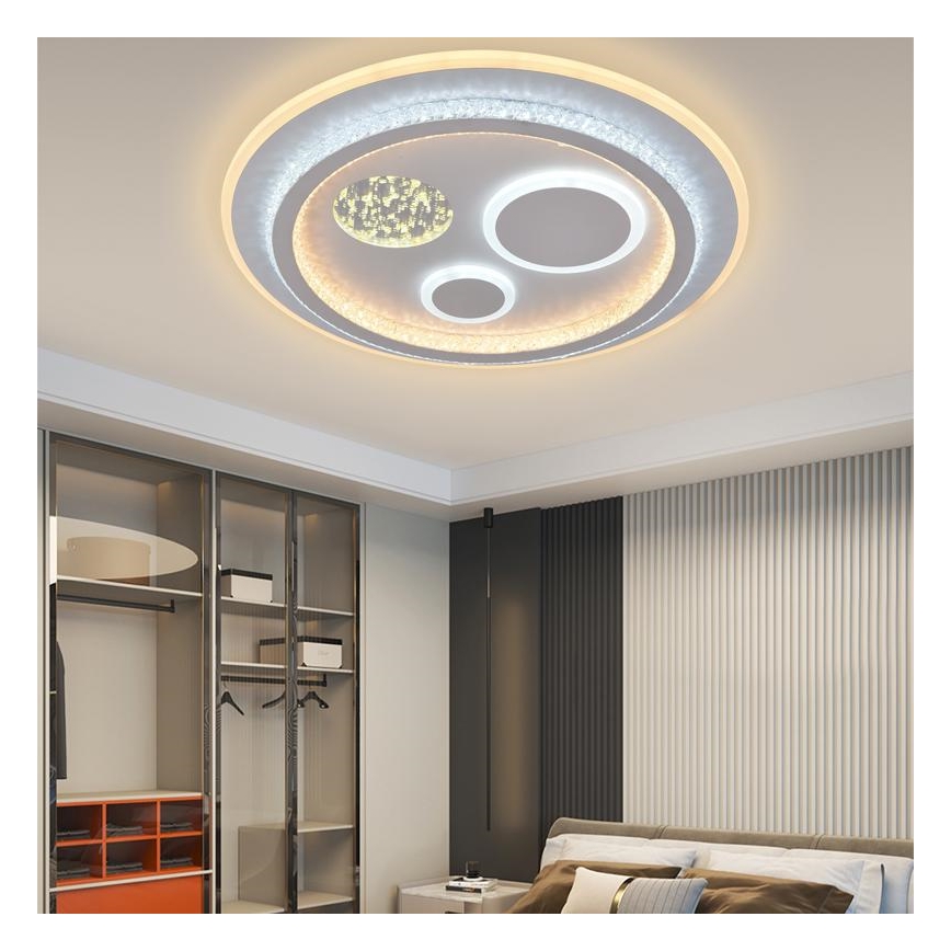 LED Stmievateľné stropné svietidlo LED/110W/230V 3000-6500K + diaľkové ovládanie