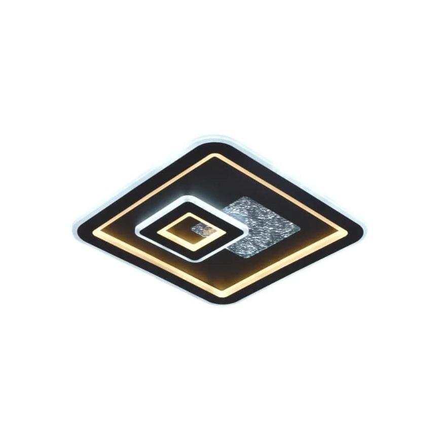 LED Stmievateľné stropné svietidlo LED/110W/230V 3000-6500K čierna + diaľkové ovládanie