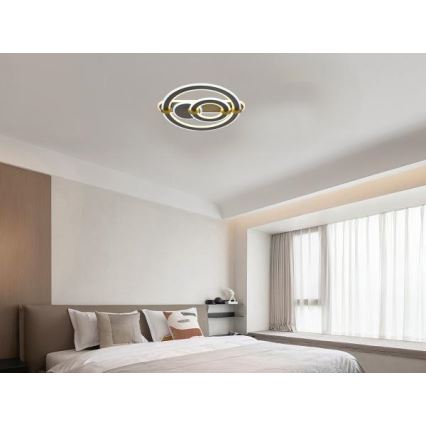 LED stmievateľné stropné svietidlo LED/120W/230V 3000-6500K + diaľkové ovládanie