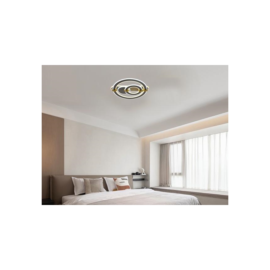 LED stmievateľné stropné svietidlo LED/120W/230V 3000-6500K + diaľkové ovládanie
