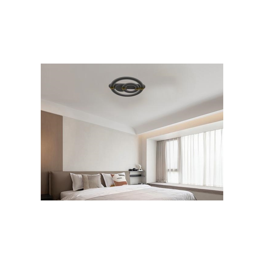 LED stmievateľné stropné svietidlo LED/120W/230V 3000-6500K + diaľkové ovládanie