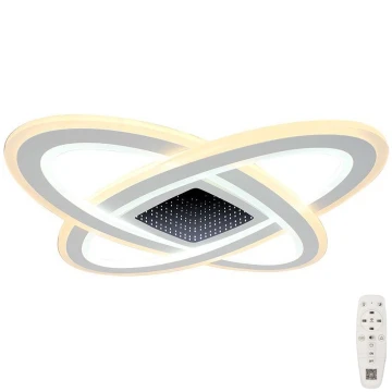 LED Stmievateľné stropné svietidlo LED/130W/230V 3000-6500K 62x62 cm + diaľkové ovládanie