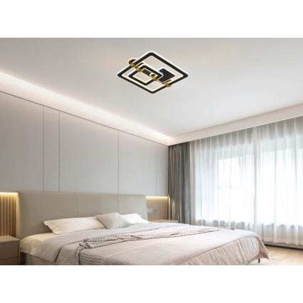 LED stmievateľné stropné svietidlo LED/140W/230V 3000-6500K + diaľkové ovládanie