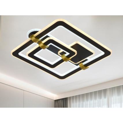 LED stmievateľné stropné svietidlo LED/140W/230V 3000-6500K + diaľkové ovládanie