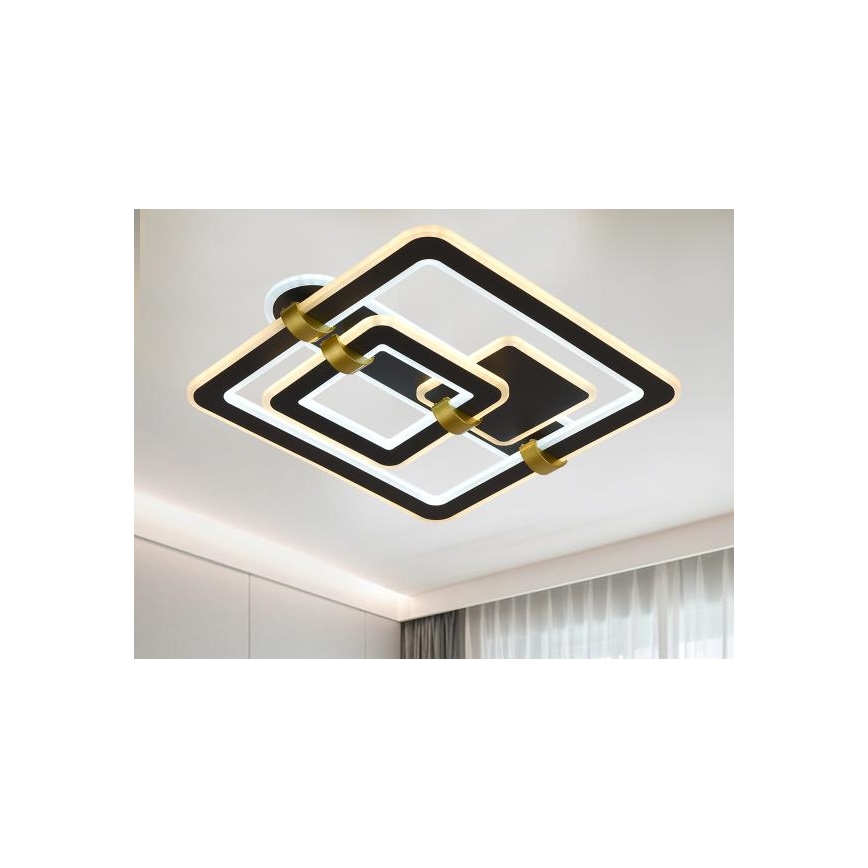 LED stmievateľné stropné svietidlo LED/140W/230V 3000-6500K + diaľkové ovládanie