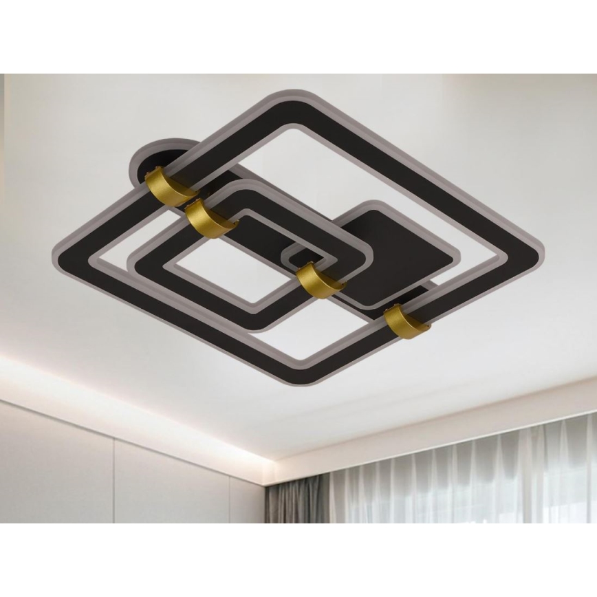 LED stmievateľné stropné svietidlo LED/140W/230V 3000-6500K + diaľkové ovládanie