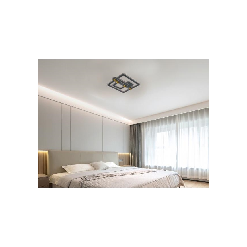 LED stmievateľné stropné svietidlo LED/140W/230V 3000-6500K + diaľkové ovládanie
