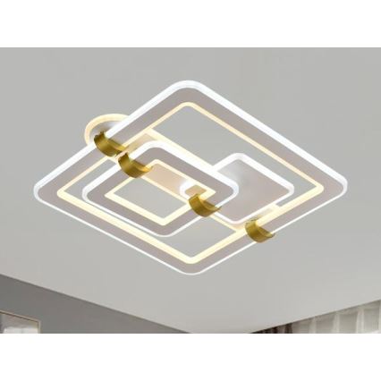 LED stmievateľné stropné svietidlo LED/140W/230V 3000-6500K + diaľkové ovládanie
