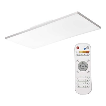 LED Stmievateľné stropné svietidlo LED/24W/230V + diaľkové ovládanie obdĺžnik 2700K-6000K